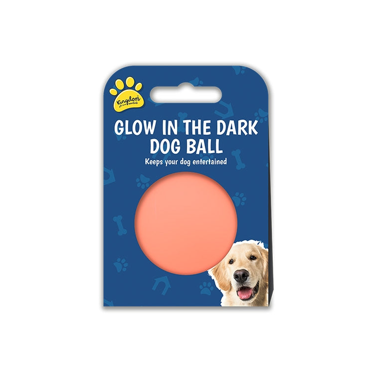Glow in the dark squeaky ball